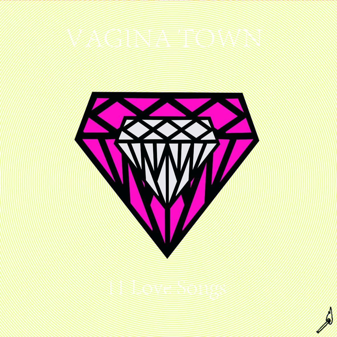11 LOVE SONGS (vinyl) - Front Cover