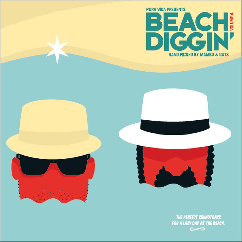 BEACH DIGGIN' VOL 4 (vinyl) - Front Cover