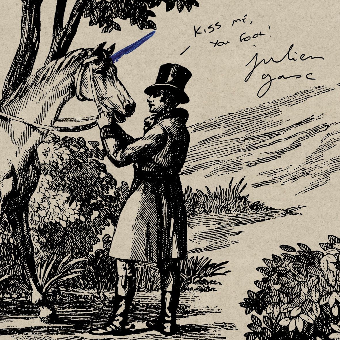 KISS ME YOU FOOL ! (vinyl) - Front Cover