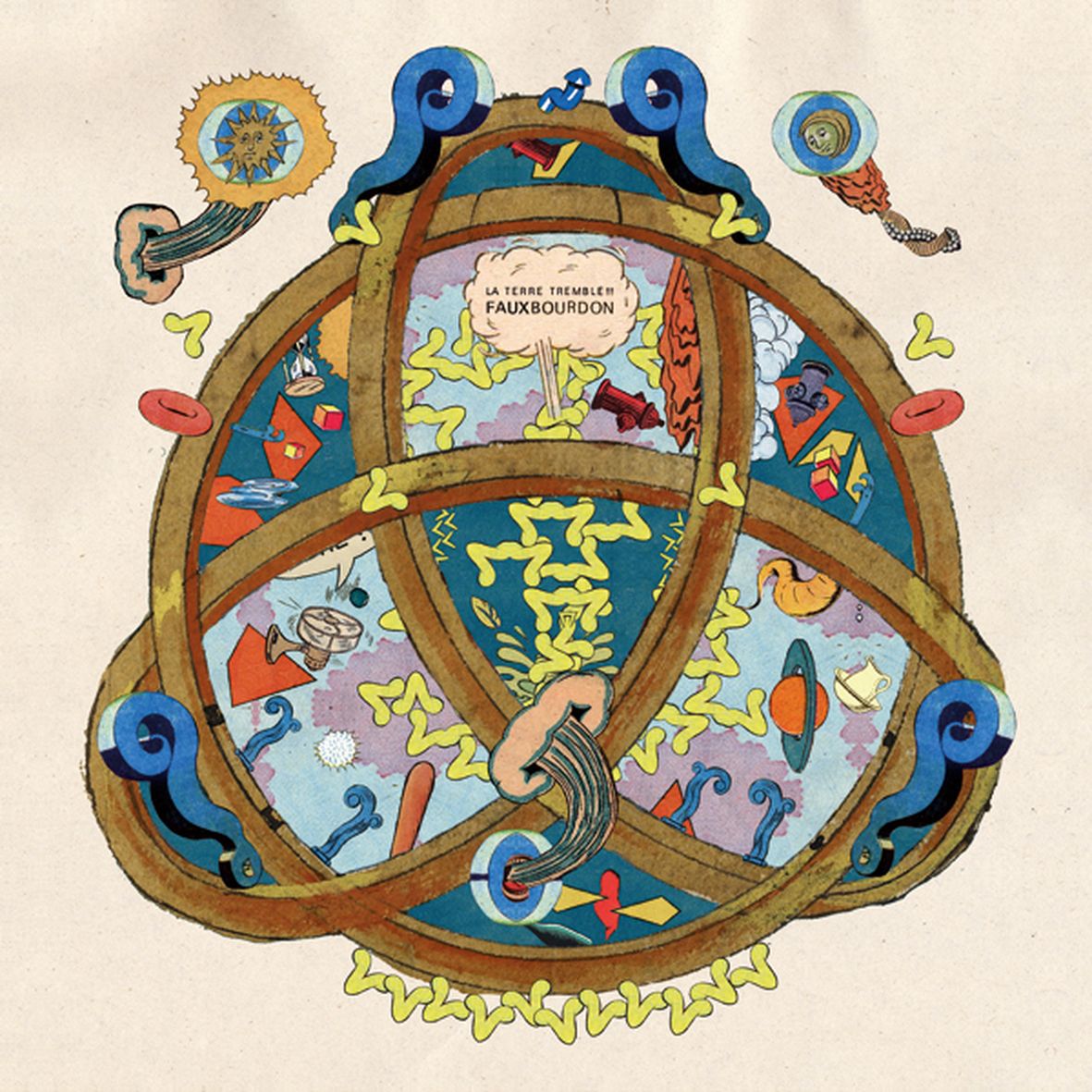 FAUX BOURDON (vinyl) - Front Cover