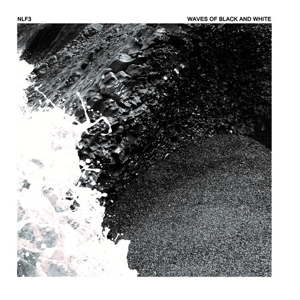 WAVES OF BLACK AND WHITE (vinyl) - Front Cover