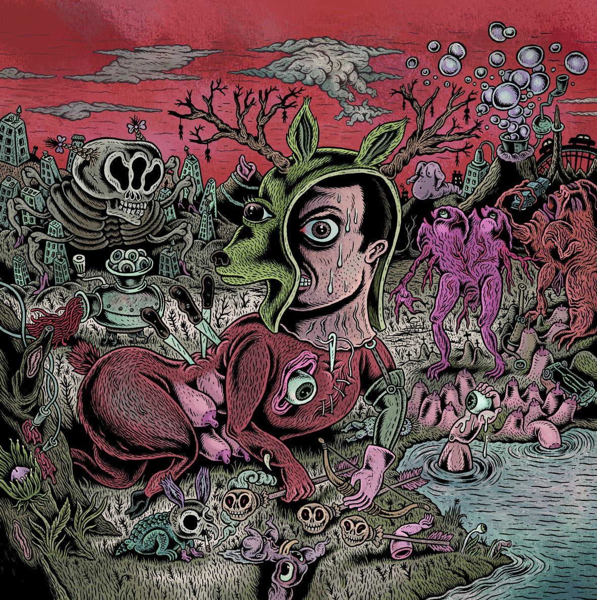 ROAD MOVIE EN BEQUILLES (2 vinyle Gatefold + carte de téléchargement) - Front Cover