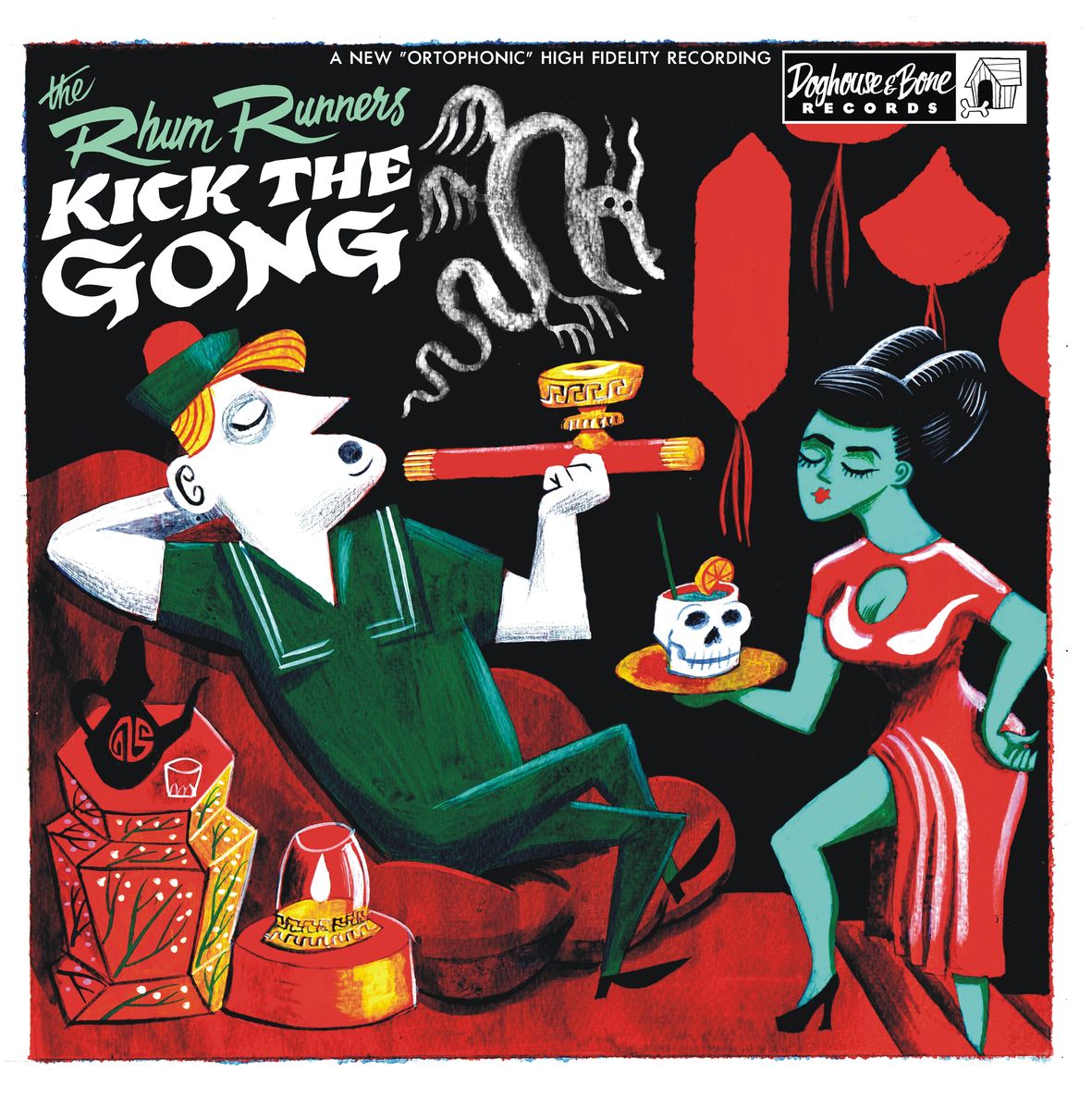 KICK THE GONG (vinyl) - Front Cover