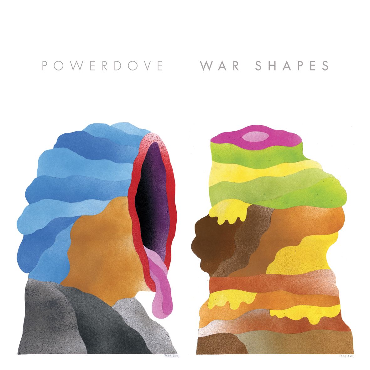 WAR SHAPES (vinyl) - Front Cover