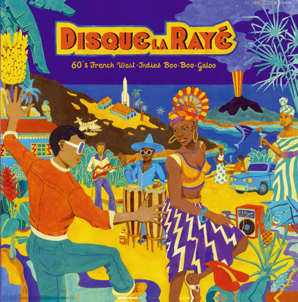 DISQUE LA RAYE - 60'S FRENCH WEST INDIES BOO-BOO-GALOO (vinyl) - Front Cover