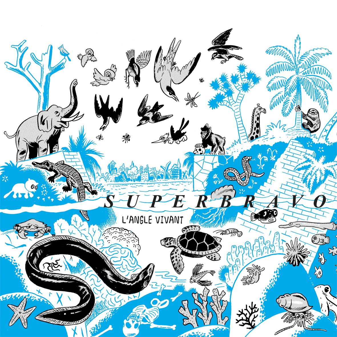 L'ANGLE VIVANT (vinyl) - Front Cover