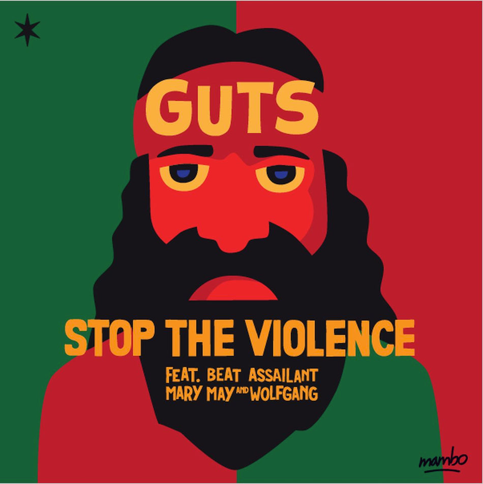 STOP THE VIOLENCE (vinyl) - Front Cover