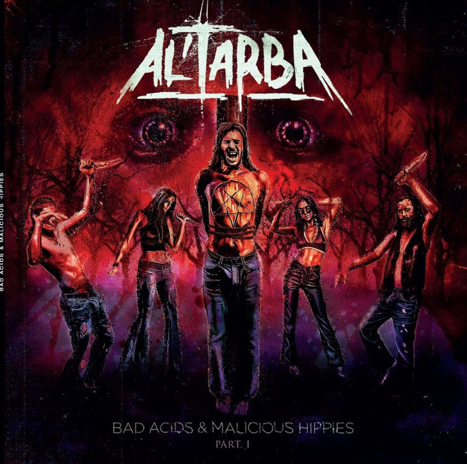 BAD ACIDS & MALICIOUS HIPPIES (vinyl) - Front Cover
