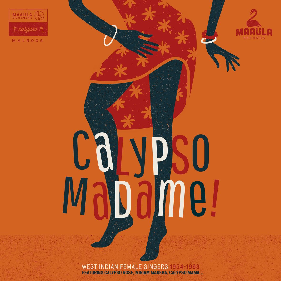 CALYPSO MADAME ! (vinyl) - Front Cover