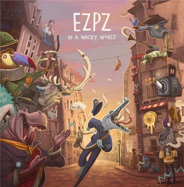 In a wacky world - Front Cover