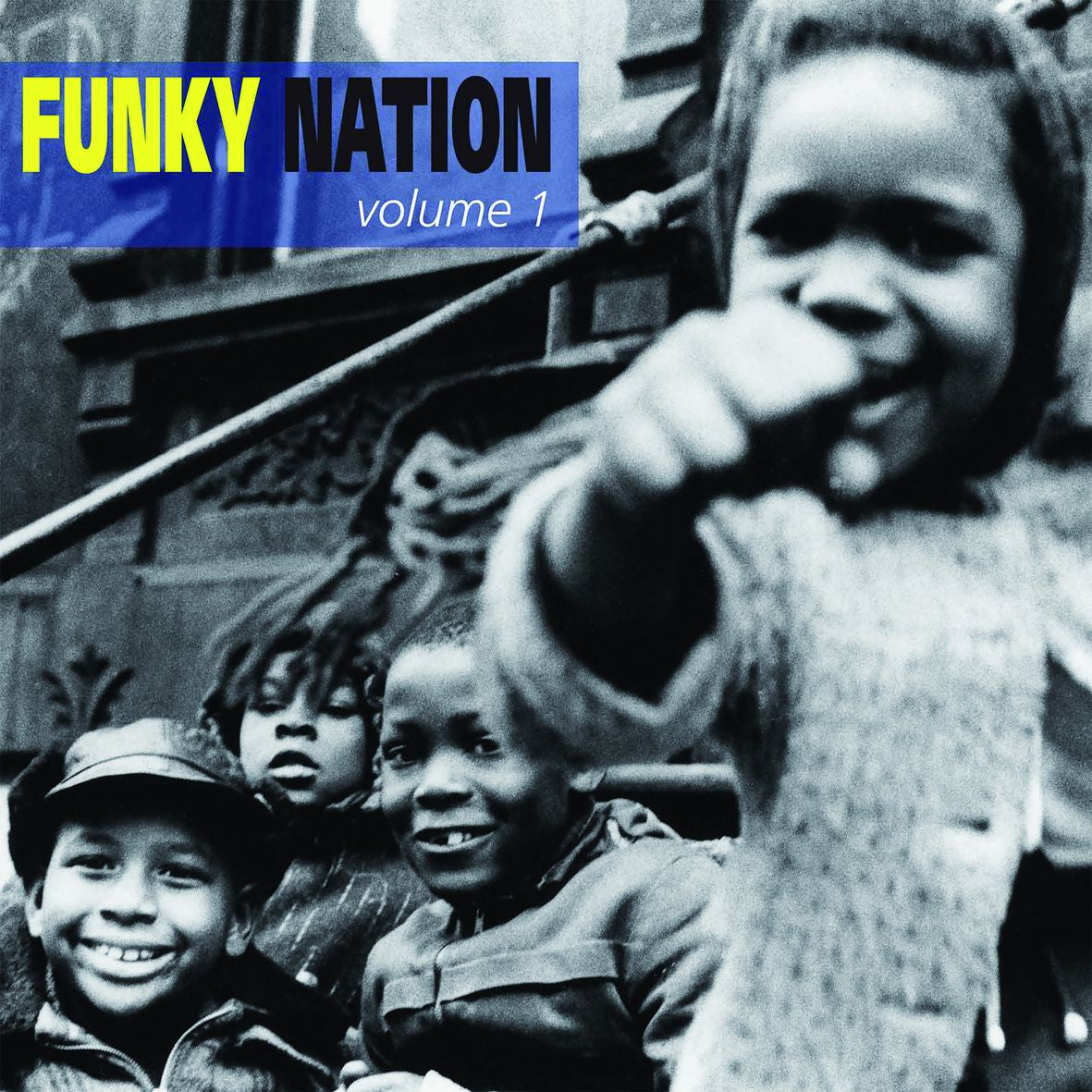 FUNKY NATION vol 1 (vinyl) - Front Cover
