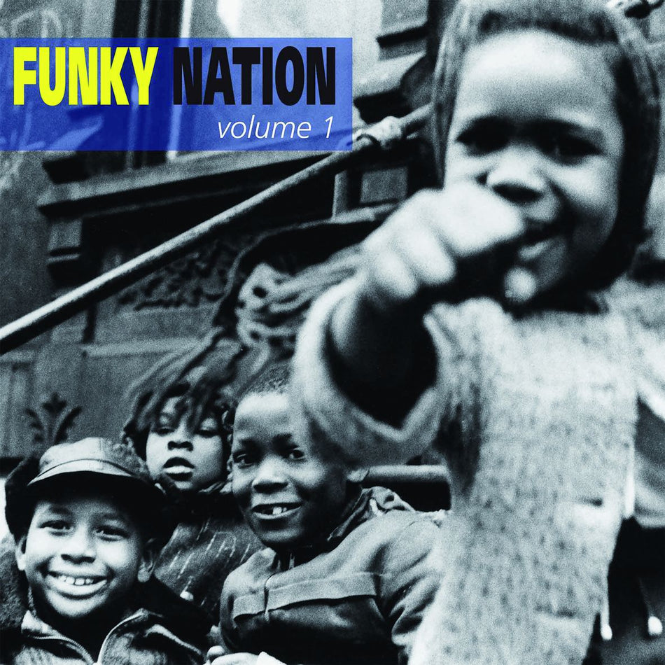 FUNKY NATION vol 1 (vinyl) - Front Cover