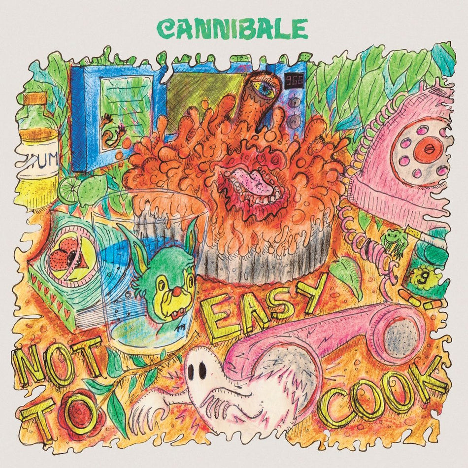 NOT EASY TO COOK (vinyle) - Front Cover
