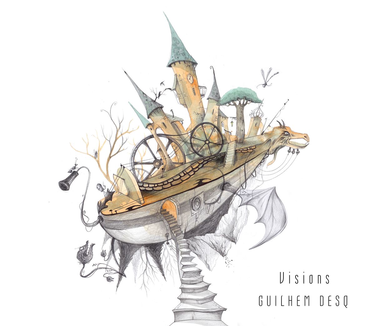 VISIONS (vinyl) - Front Cover