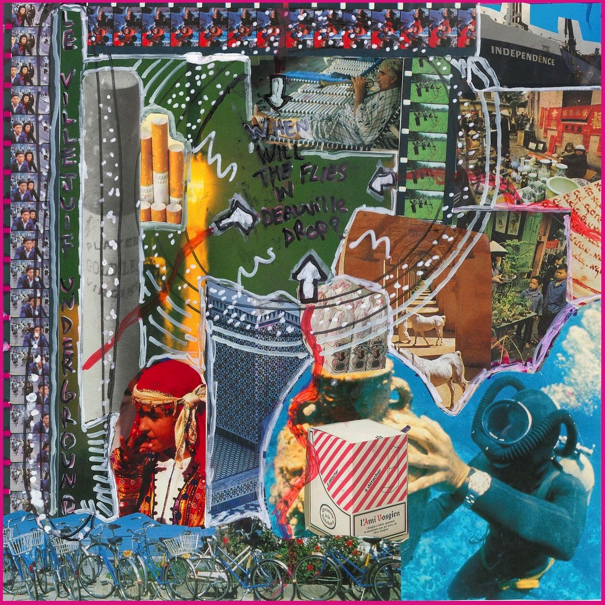 WHEN WILL THE FLIES IN DEAUVILLE DROP ? (vinyl) - Front Cover