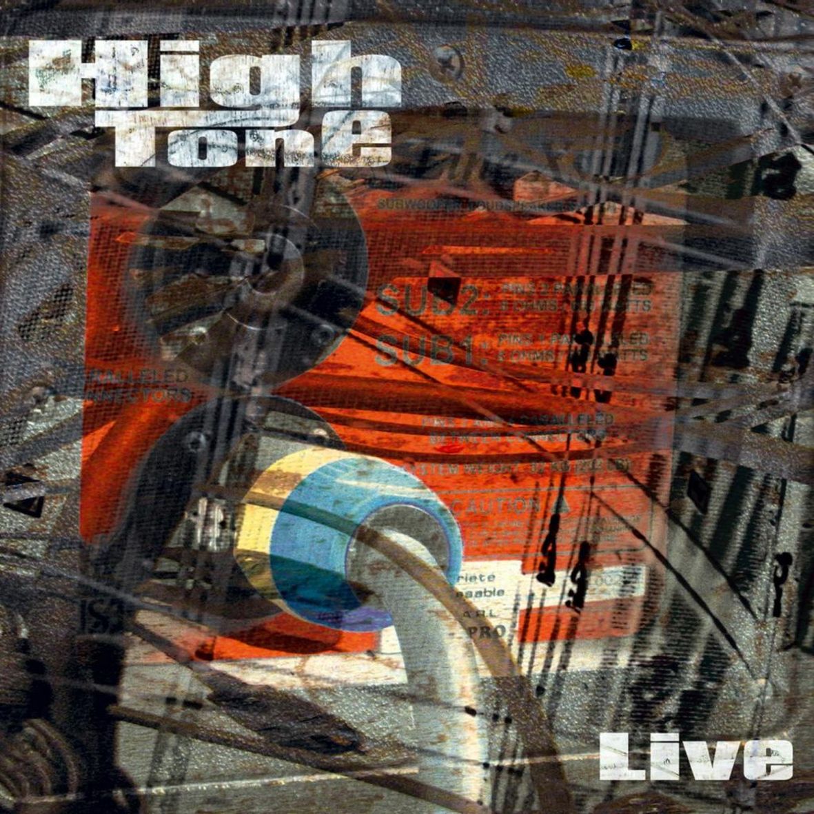 LIVE (2 vinyls) - Front Cover