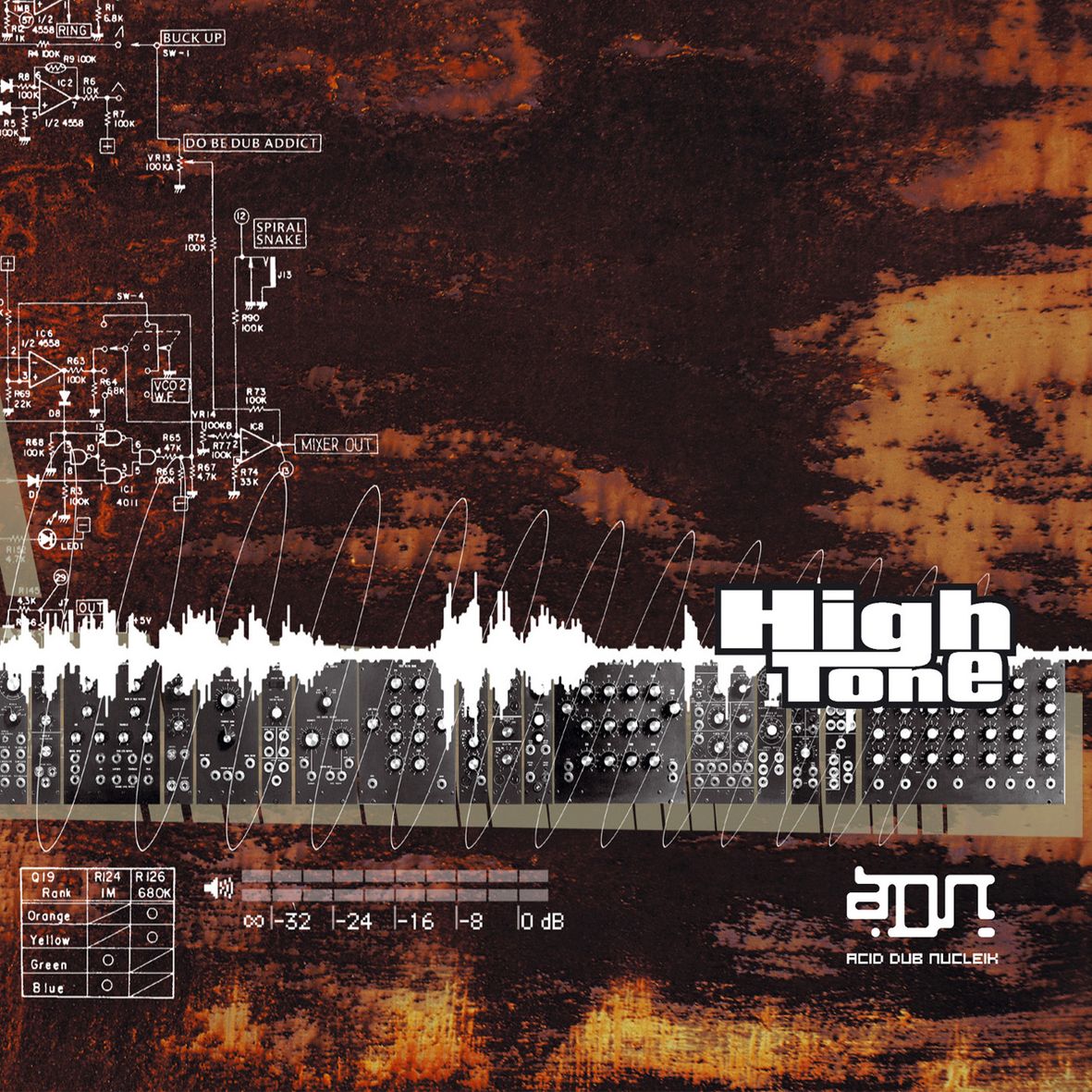 ADN - ACID DUB NUCLEIK (2 vinyls) - Front Cover
