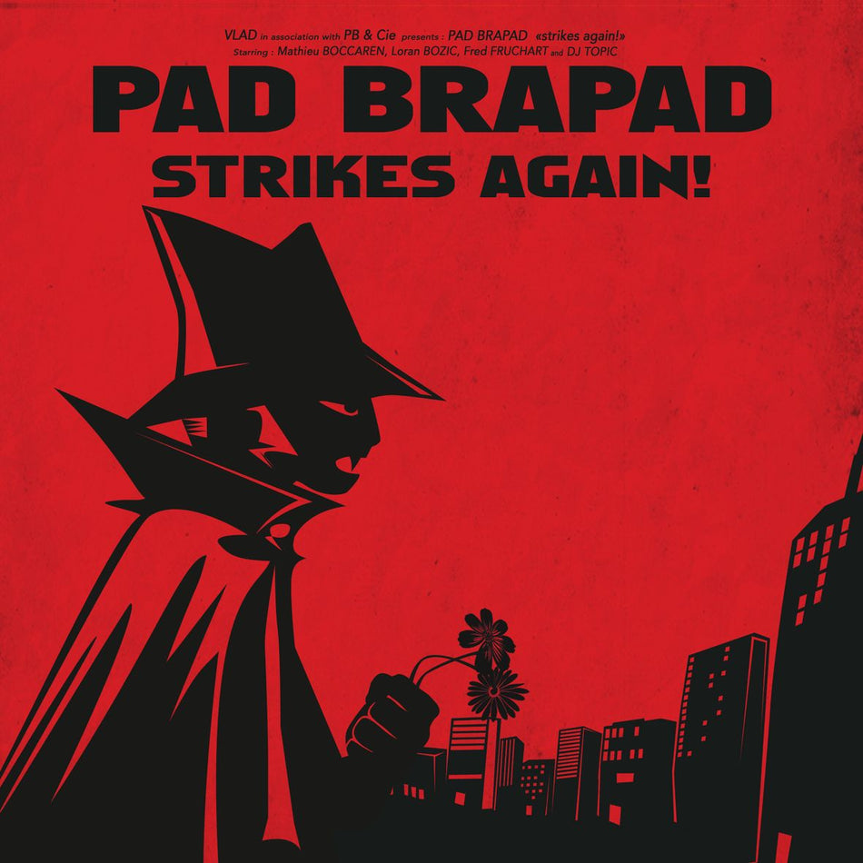 STRIKES AGAIN (vinyl) - Front Cover