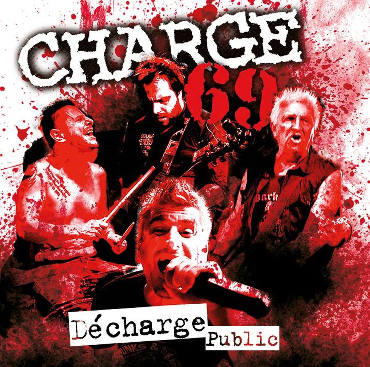 DECHARGE PUBLIC (vinyl) - Front Cover