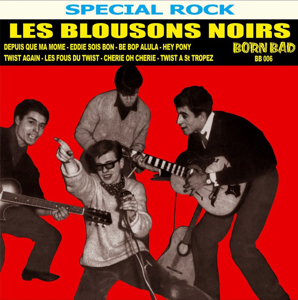 LES BLOUSONS NOIRS 1961/1962 (vinyl) - Front Cover