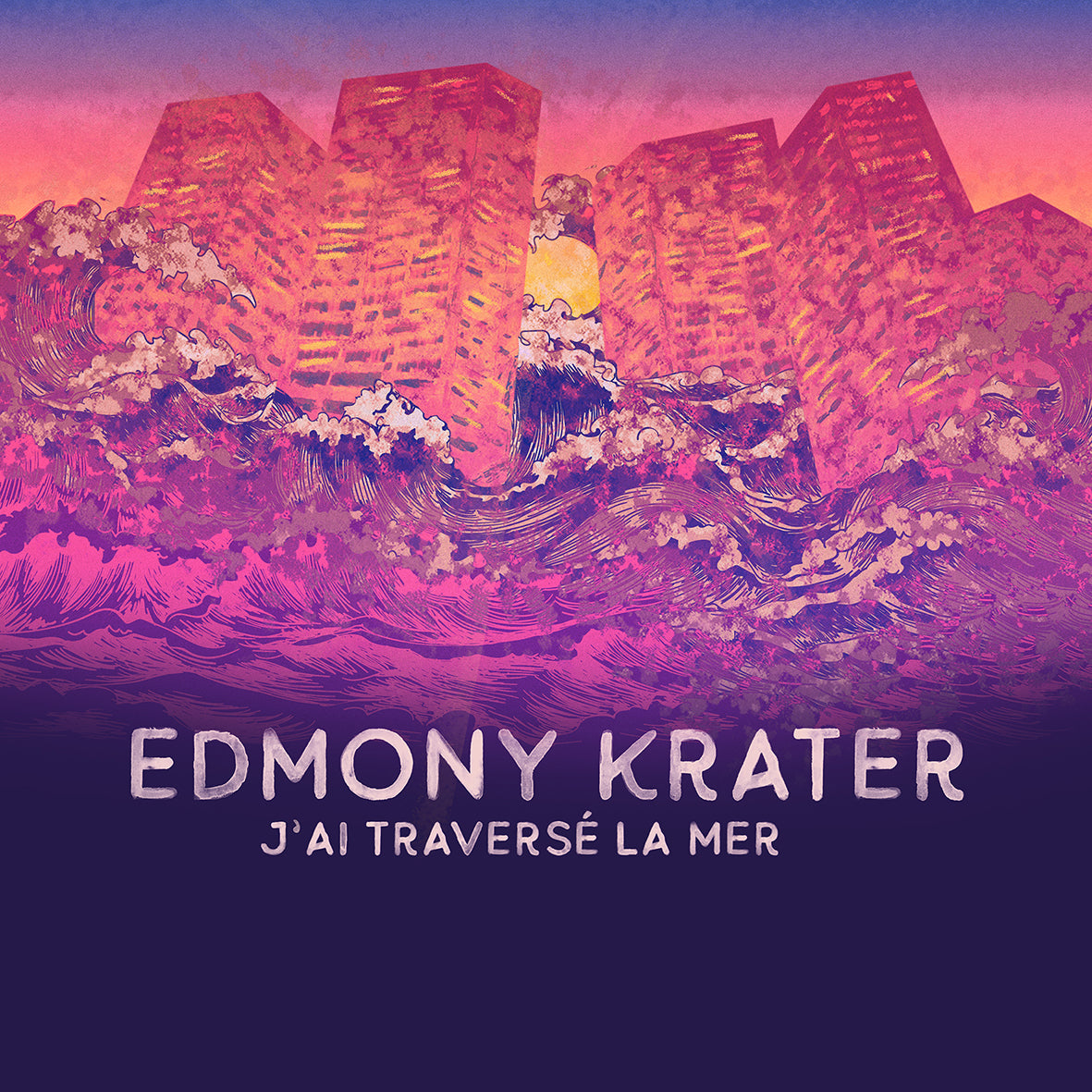 J'AI TRAVERSE LA MER (2 vinyls) - Front Cover