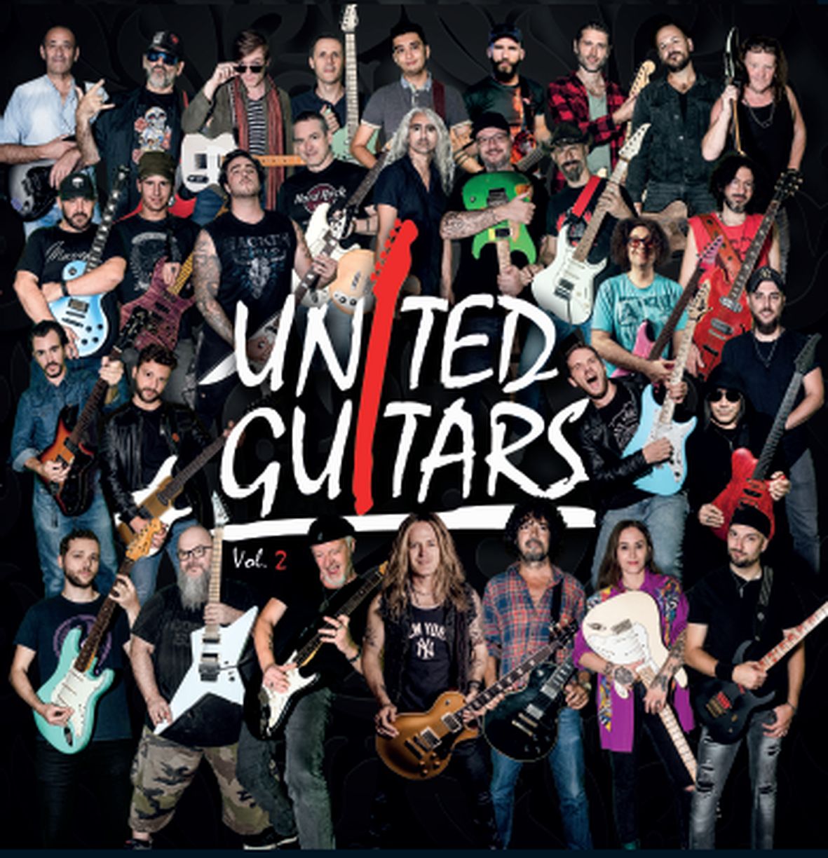 UNITED GUITARS vol. 2 (3 vinyls) - Front Cover