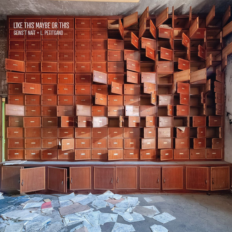 LIKE THIS OR MAYBE THIS (vinyl) - Front Cover