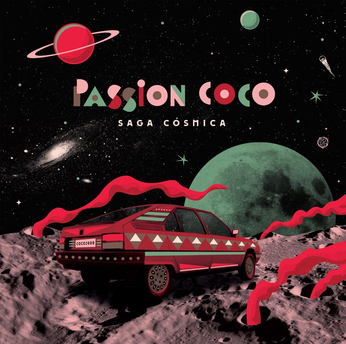 SAGA COSMICA (vinyl) - Front Cover