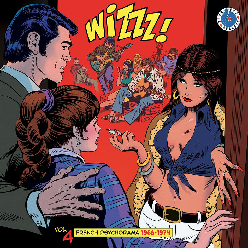 WIZZZ French Psychorama 1966-1974- vol 4 (vinyl) - Front Cover