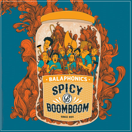 SPICY BOOM BOOM (vinyl) - Front Cover