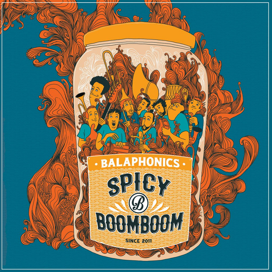 SPICY BOOM BOOM (vinyl) - Front Cover