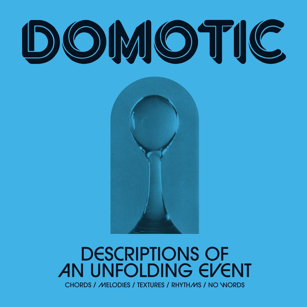 DESCRIPTIONS OF AN UNFOLDING EVENT (vinyl) - Front Cover