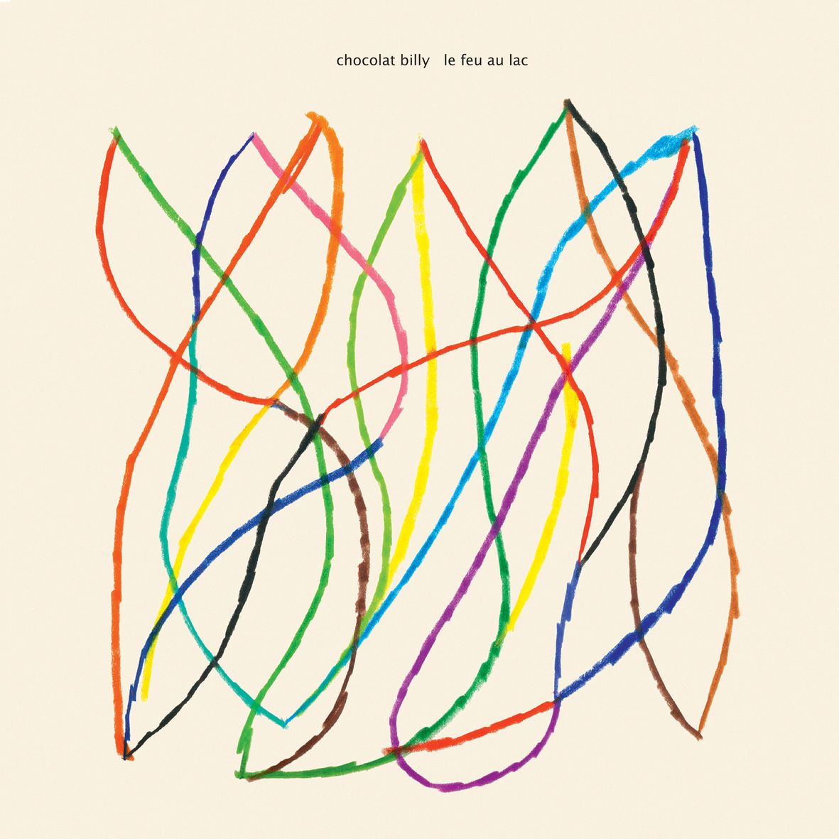 LE FEU AU LAC (vinyl) - Front Cover