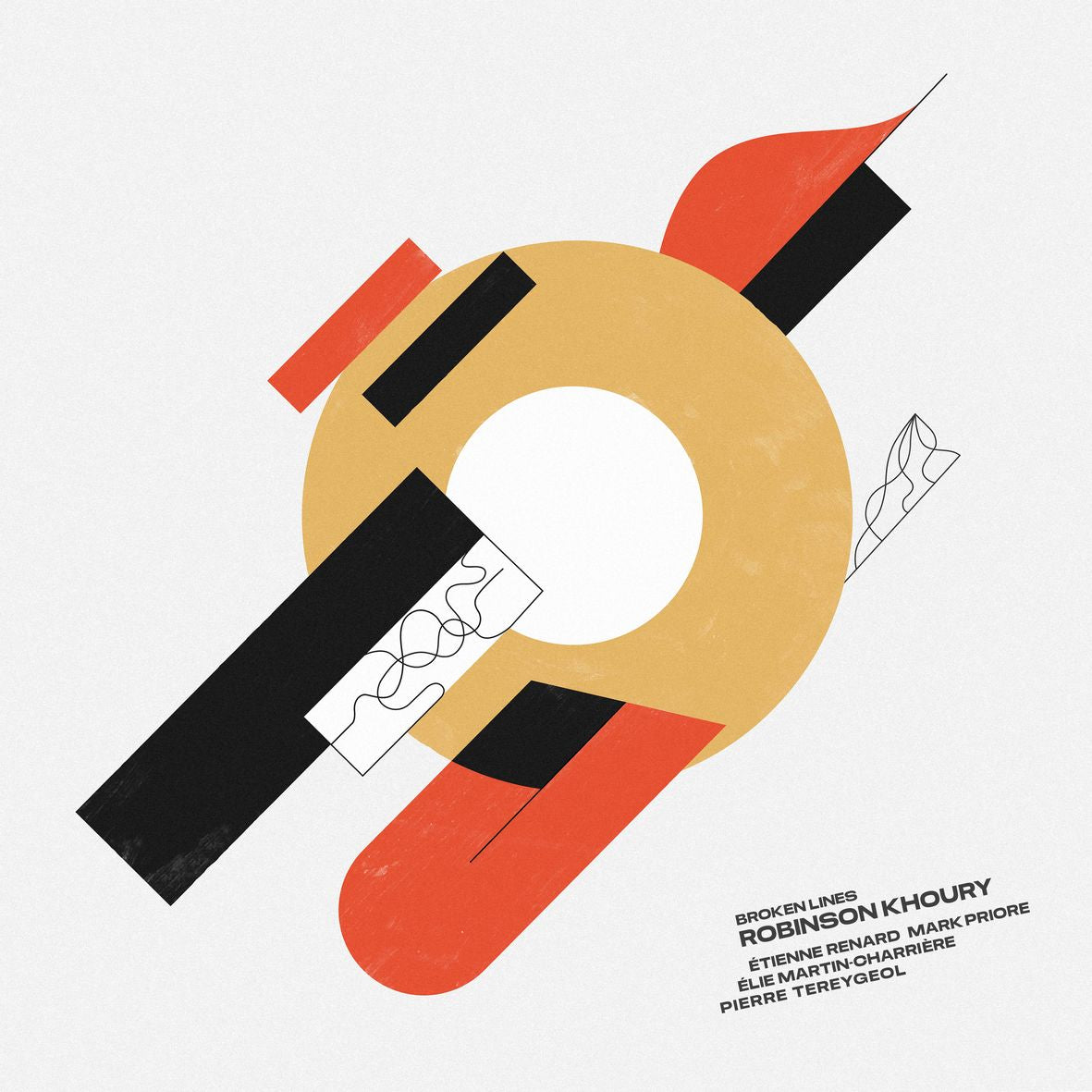 BROKEN LINES (vinyl) - Front Cover