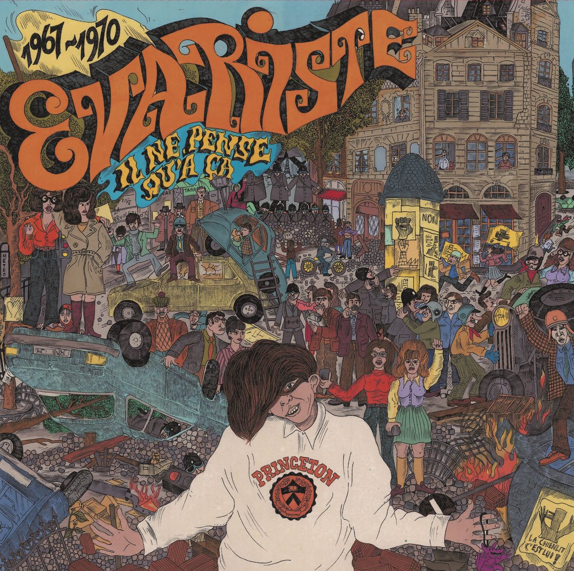 IL NE PENSE QU'A CA - 1967/1970 (vinyl) - Front Cover