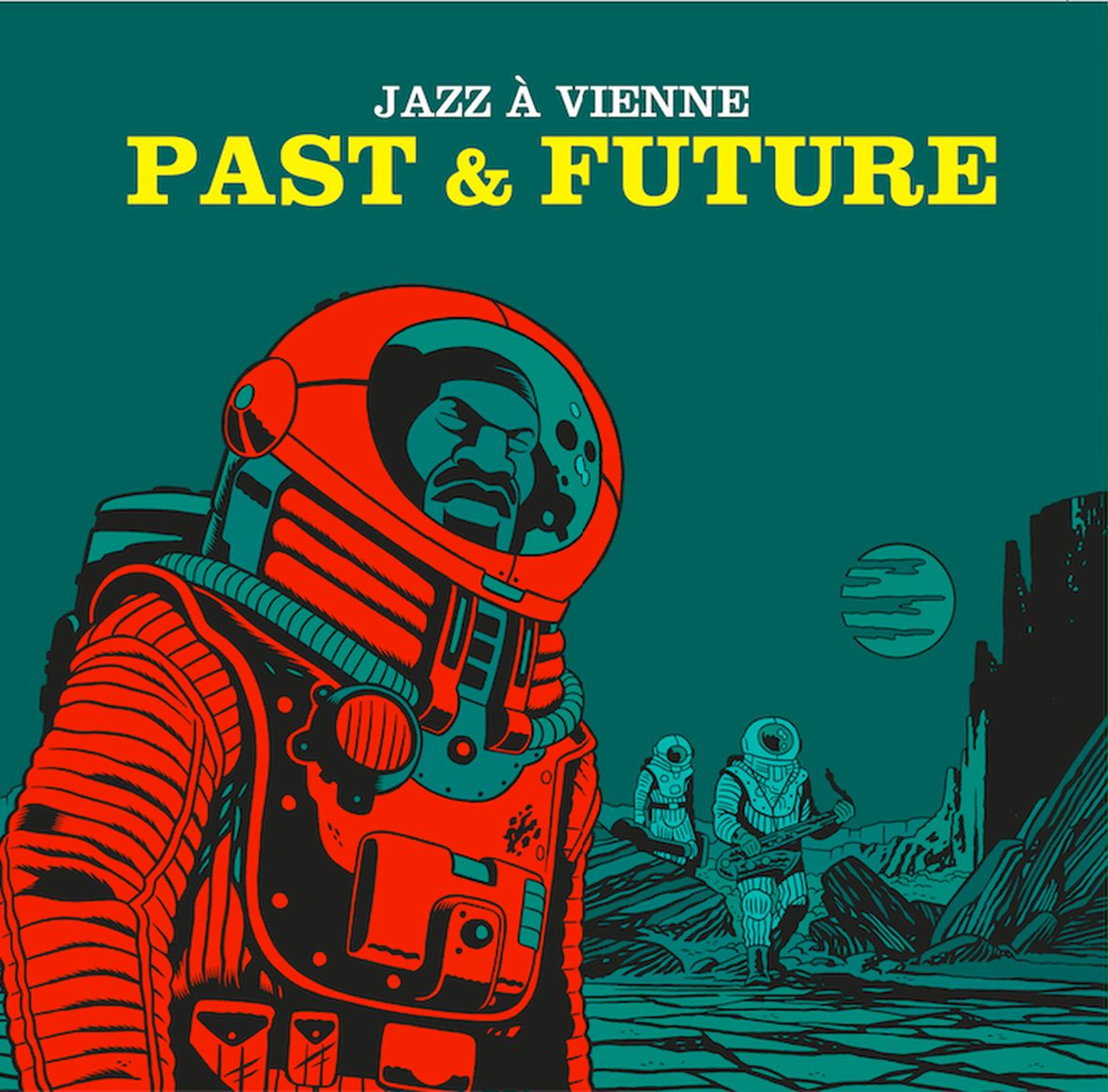 JAZZ A VIENNE - PAST & FUTURE (2 vinyls) - Front Cover