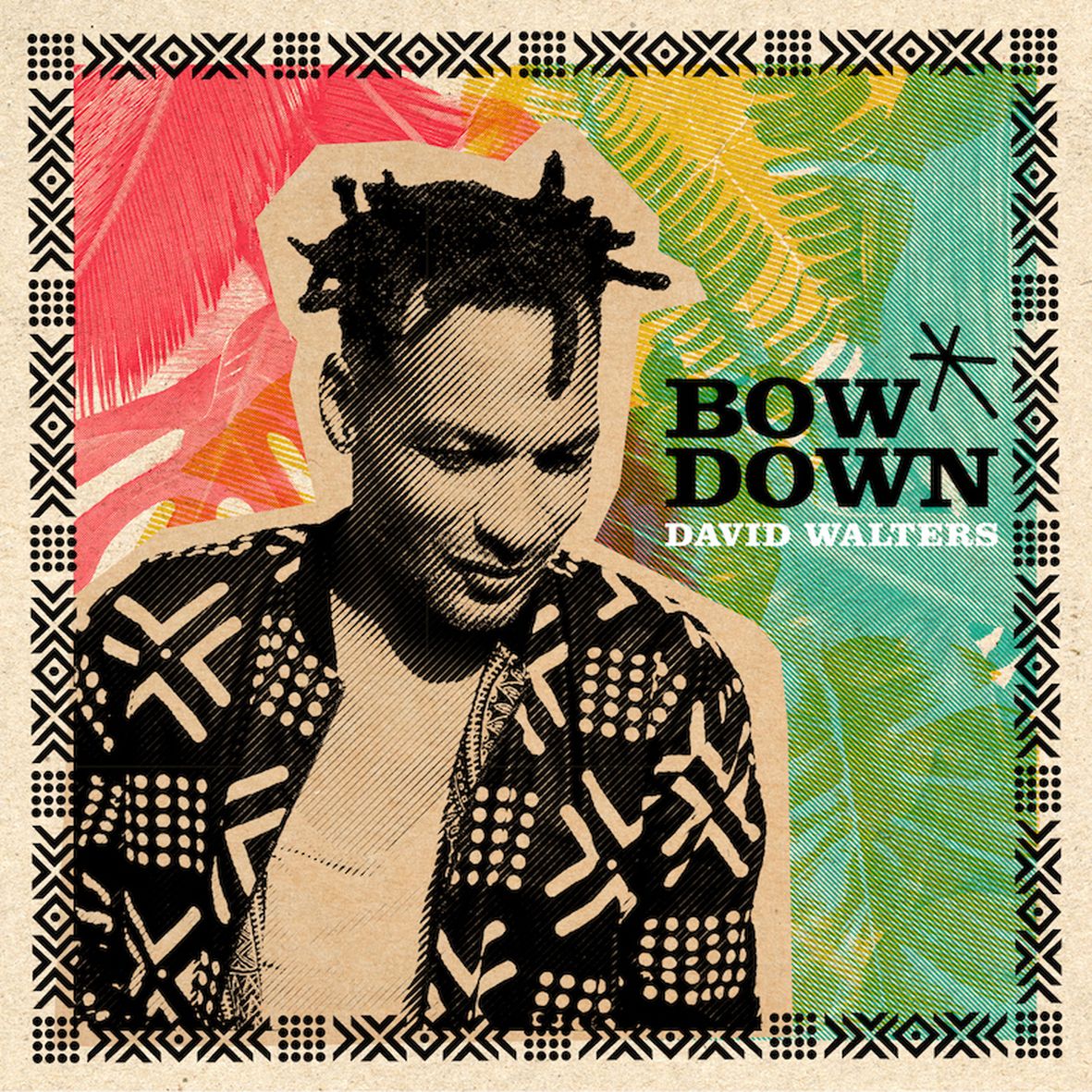 BOW DOWN (EP vinyl) - Front Cover