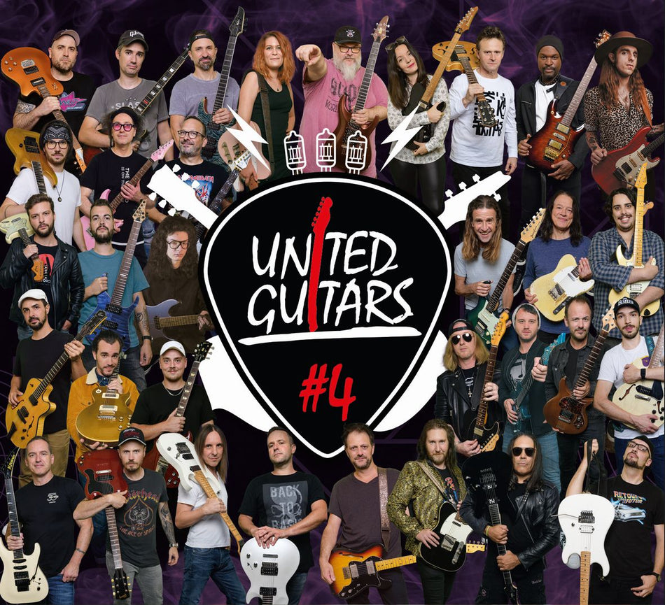 UNITED GUITARS 4 (3 vinyls) - Front Cover