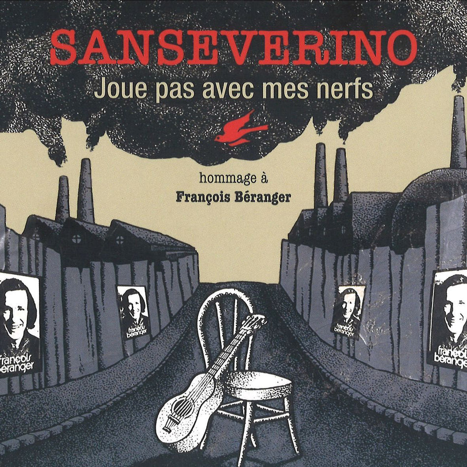 JOUE PAS AVEC MES NERFS - Hommage à François Béranger (vinyl) - Front Cover