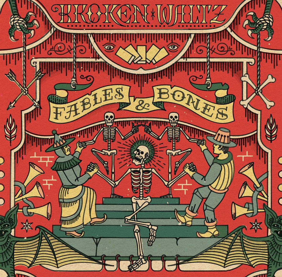 FABLES & BONES (vinyl) - Front Cover