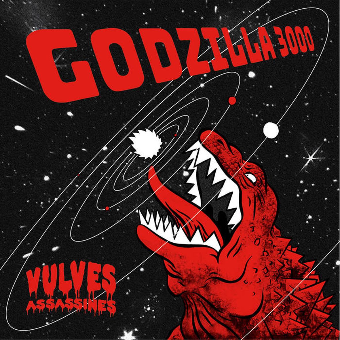 GODZILLA 3000 (vinyl) - Front Cover