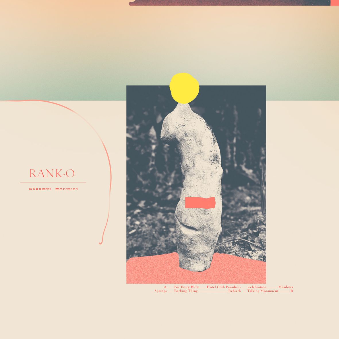 MONUMENT MOVEMENT (vinyl) - Front Cover