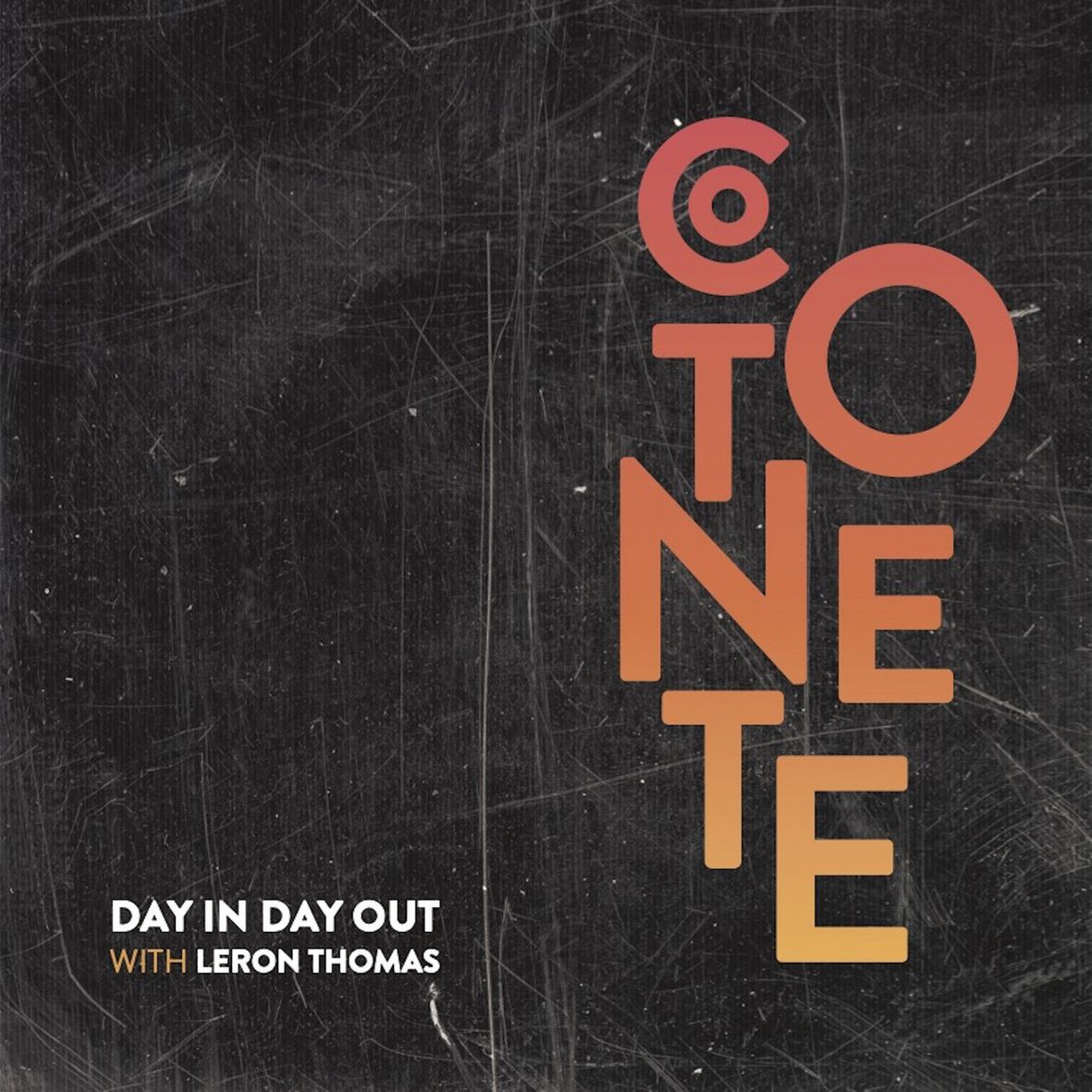 DAY IN DAY OUT feat. Leron Thomas (vinyl EP) - Front Cover