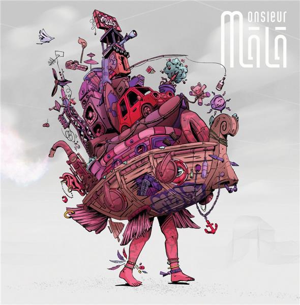 MONSIEUR MALA (vinyl) - Front Cover