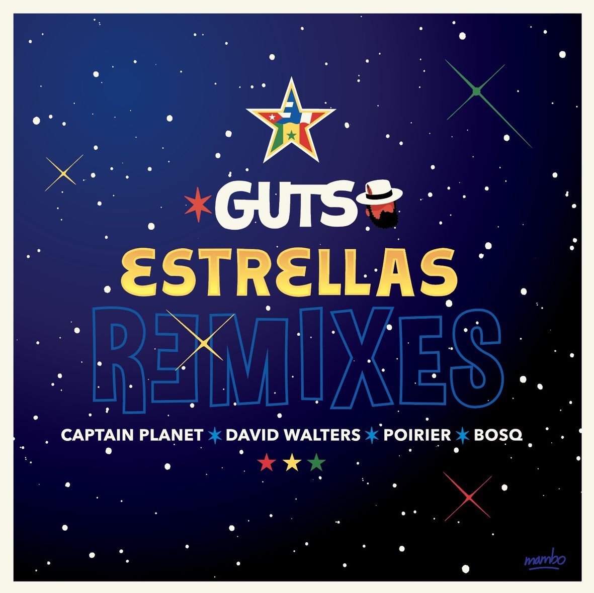 ESTRELLAS remixes (2 vinyls) - Front Cover