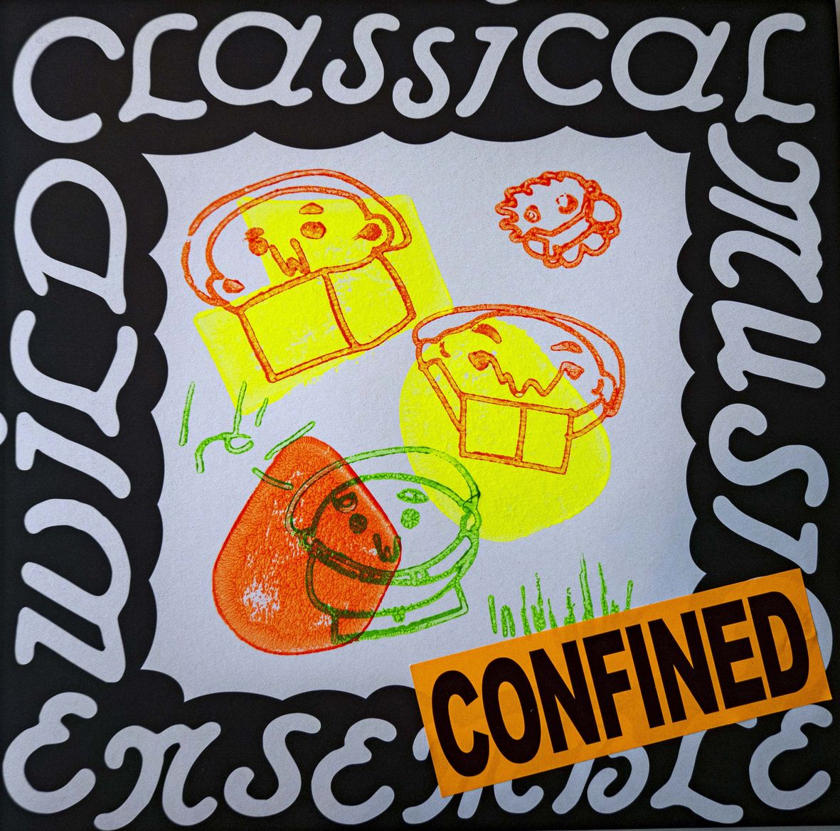 CONFINED (vinyl) - Front Cover
