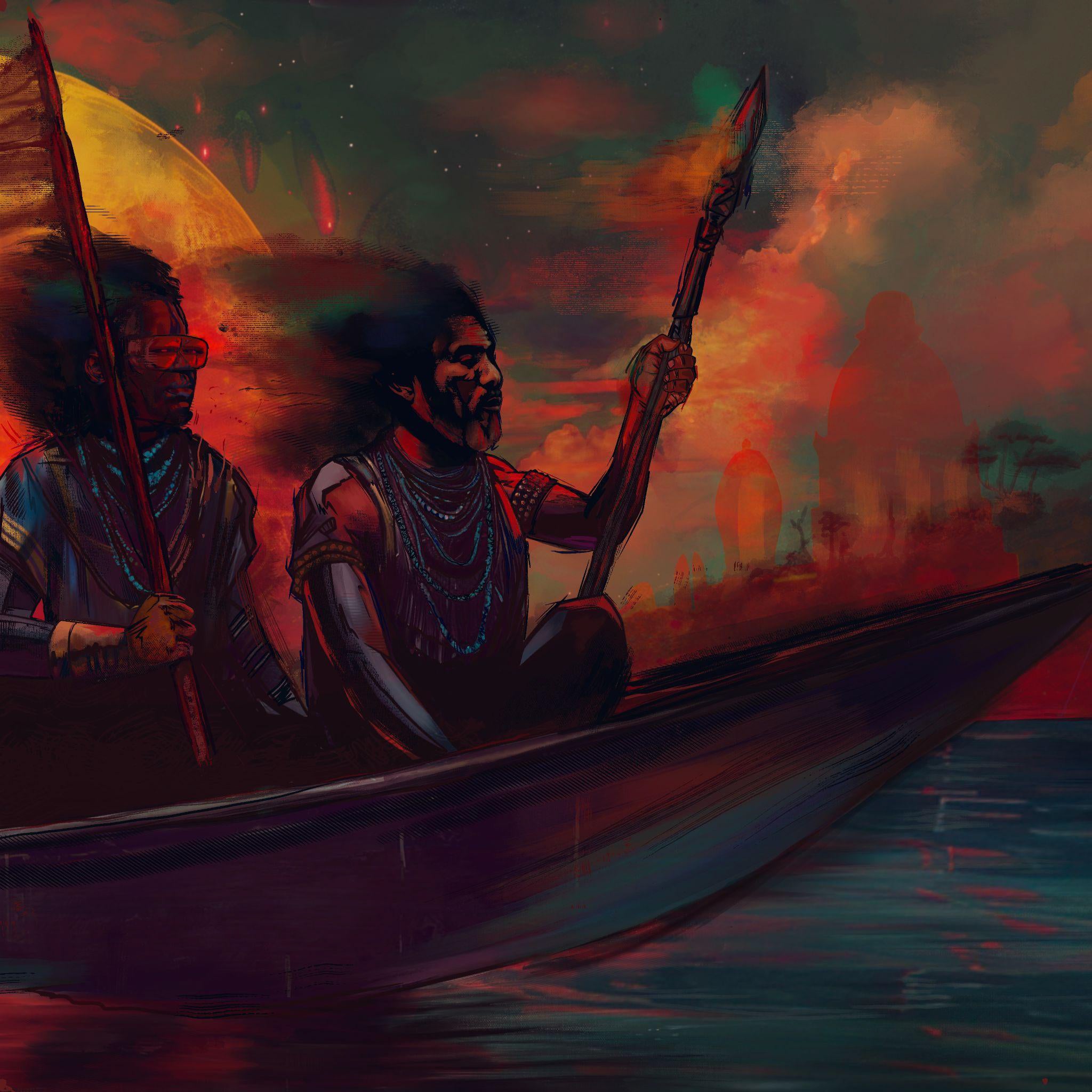 ROWING UP RIVER TO GET OUR NAMES BACK - Front Cover