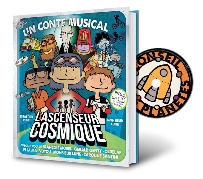 L'Ascenseur cosmique - Front Cover