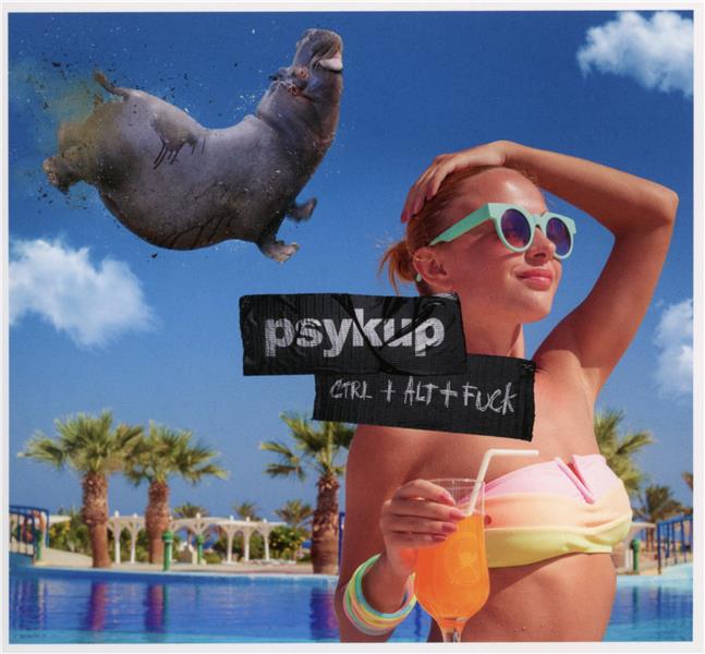 Ctrl + Alt + Fuck Digipack - Front Cover