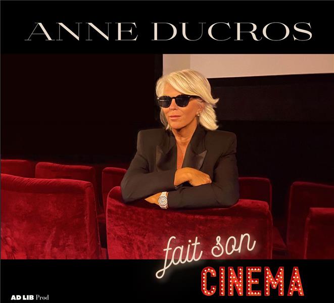 Anne Ducros fait son cinéma - Front Cover